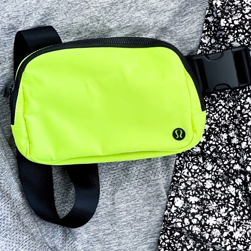 RARE Original Style Lululemon Belt Bag / Neon Yellow